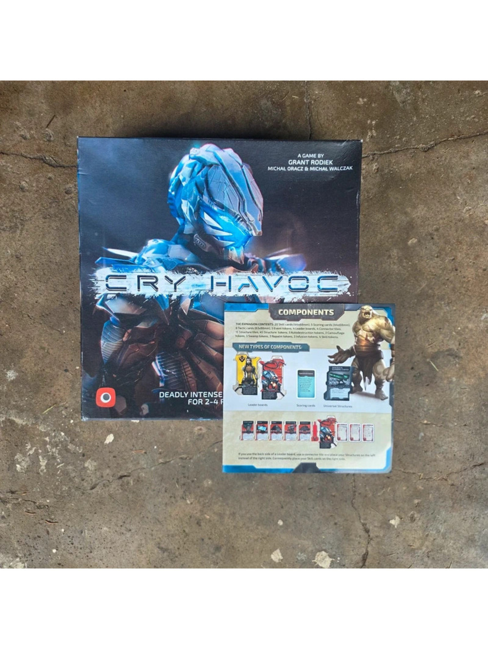 Cry Havoc board game with Aftermath expansion